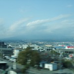 富士山の写真。